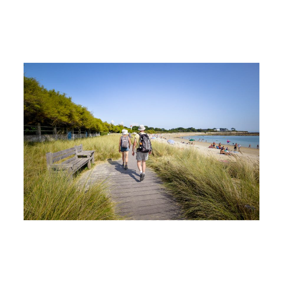 ©Emmanuel Lemée-LBST - Plage de l'Anse du Stole à Ploemeur (Morbihan)