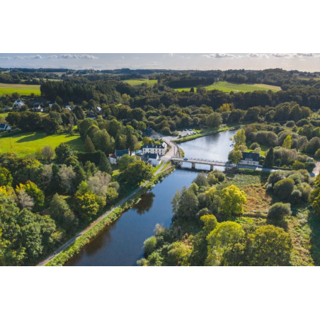 ©Thibault Poriel-LBST - Quistinic, Vue sur le Blavet autour de l'Ecluse Sainte-Barbe (Morbihan)