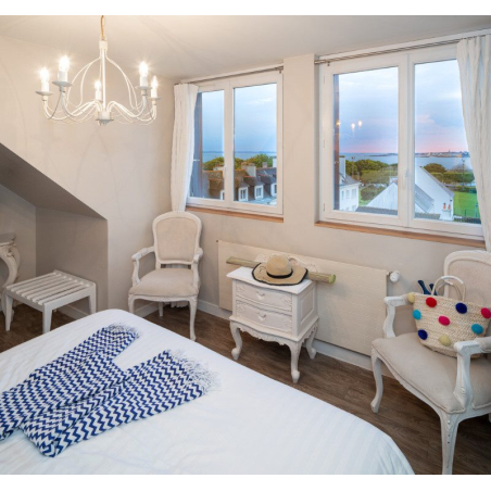 ©Hôtel de la Citadelle - Chambre avec vue mer à Port-Louis (Morbihan)