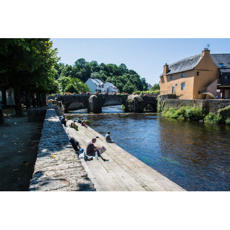 ©Ville de Quimperlé - QTO - Vue sur le Pont fleuri (ou Lovignon) à Quimperlé ©Ville de Quimperlé - QTO - Vue sur le Pont fleuri (ou Lovignon) à Quimperlé
