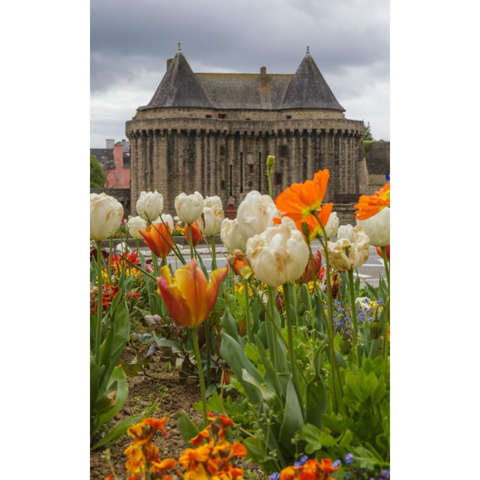 Les tours Broerec'h et les remparts d'Hennebont (Morbihan) - ©Thomas Deregnieaux - LBST