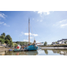 ©Thomas Deregnieaux-LBST - Le Tjalk amarré sur le canal du Blavet à Hennebont (Morbihan) ©Thomas Deregnieaux-LBST - Le Tjalk amarré sur le canal du Blavet à Hennebont (Morbihan)
