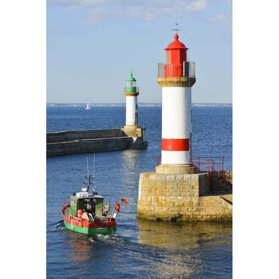 ©Emmanuel Lemée-LBST - Groix, l'entrée de Port-Tudy (Morbihan)