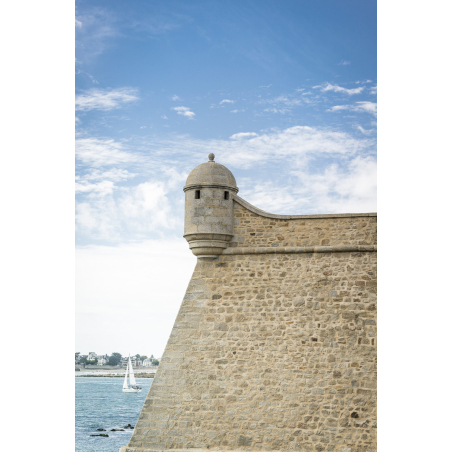 ©Xavier Dubois-LBST - Port-Louis, les remparts de la citadelle (Morbihan)