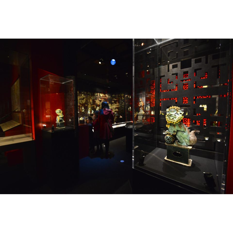 Oeuvres de l'exposition permanente du musée de la Compagnie des Indes à Port-Louis (Morbihan) - ©Emmanuel Lemée - LBST