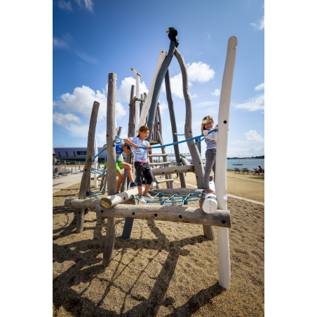 ©E. LEMEE -LBST - Aire de jeux pour enfants à Lorient La Base (Morbihan) ©E. LEMEE -LBST - Aire de jeux pour enfants à Lorient La Base (Morbihan)