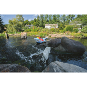 Kayak en eau vive à Inzinzac-Lochrist (Morbihan) - ©Thibault Poriel - LBST Kayak en eau vive à Inzinzac-Lochrist (Morbihan) - ©Thibault Poriel - LBST