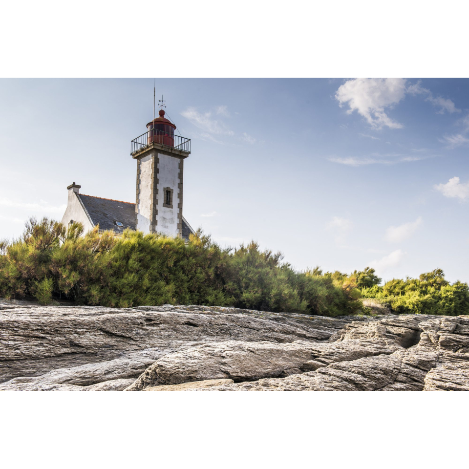 La pointe des chats et son phare à l'île de Groix (Morbihan) - ©Xavier Dubois - LBST