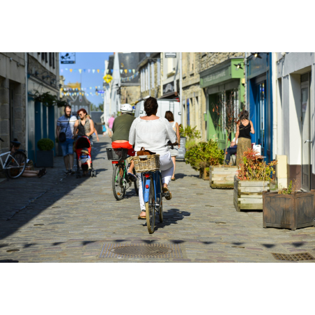 ©Emmanuel Lemée-LBST - La Grande Rue de Port-Louis, ruelle de la Petite Cité de Caractère® de Bretagne (Morbihan)