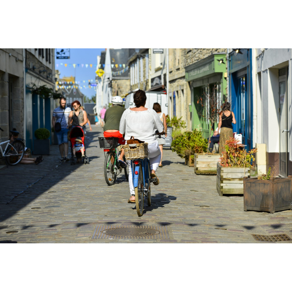 La Grande Rue de Port-Louis, ruelle de la Petite Cité de Caractère® de Bretagne (Morbihan) - ©Emmanuel Lemée - LBST