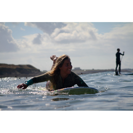 Séance de surf à Guidel-Plages (Morbihan) - ©Thomas Deregnieaux - LBST