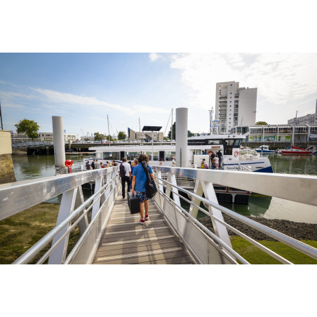 ©Emmanuel Lemée-LBST - Embarcadère du batobus à Lorient centre-ville (Morbihan)