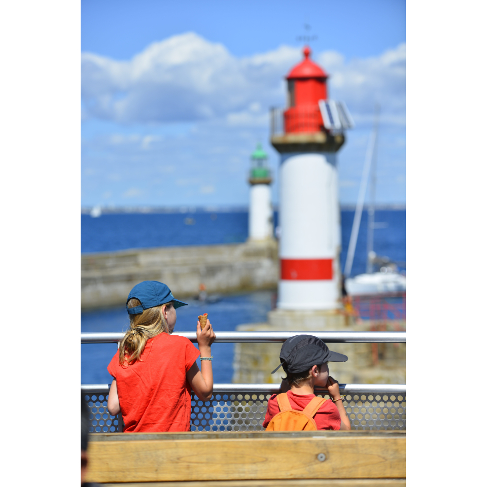 L'entrée du port de l'île de Groix, Port-Tudy (Morbihan) - ©Emmanuel Lemée - LBST