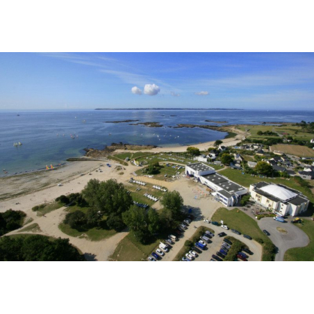 ©Kerguelen Sports Ocean - Vue aérienne de la côte de Lorient Bretagne Sud (Morbihan)