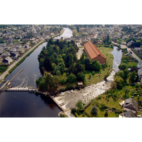 ©Order - LBST - Vue aérienne du Parc d'eau vive d'Inzinzac-Lochrist