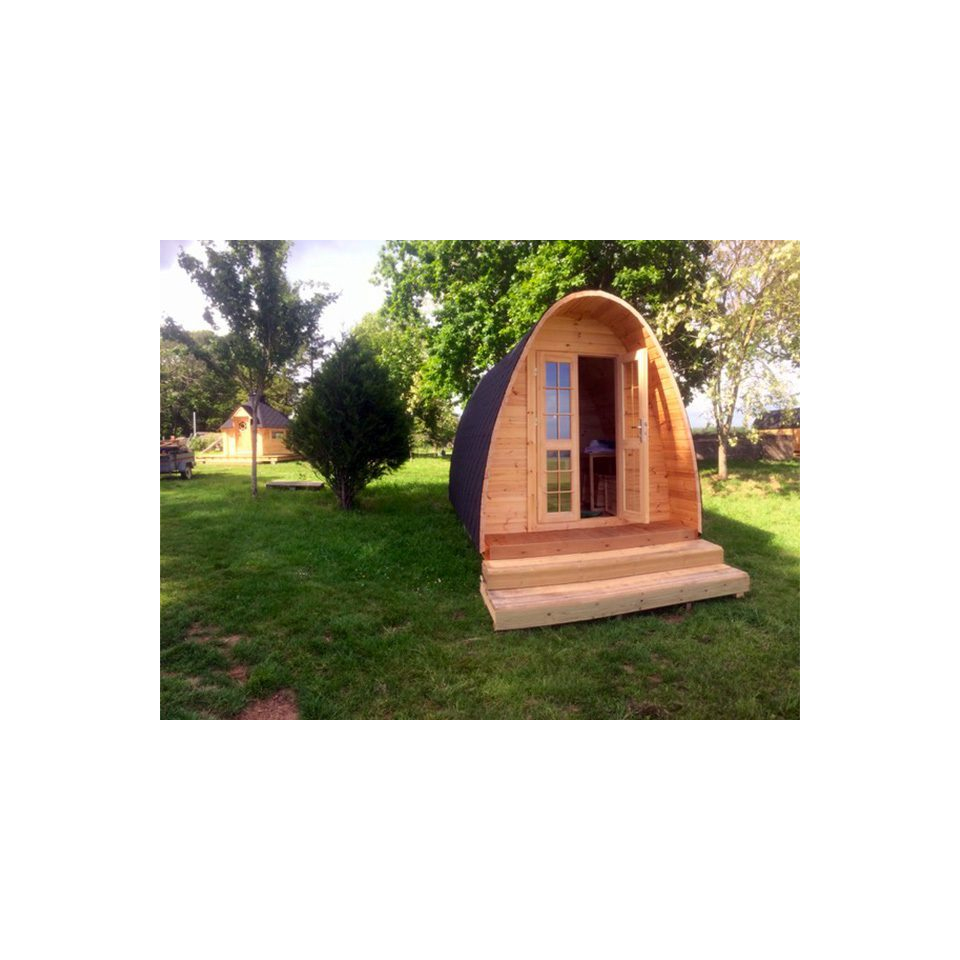 Le pod, hébergement insolite à Guidel (Morbihan) - ©Logis de Kerdrian