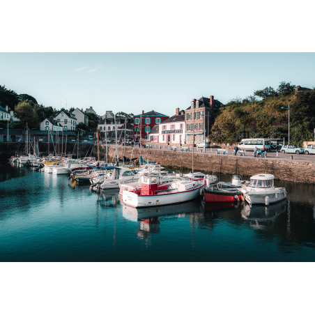 ©Lezbroz-LBST - Port Tudy, le petit port de l'Île de Groix (Morbihan)