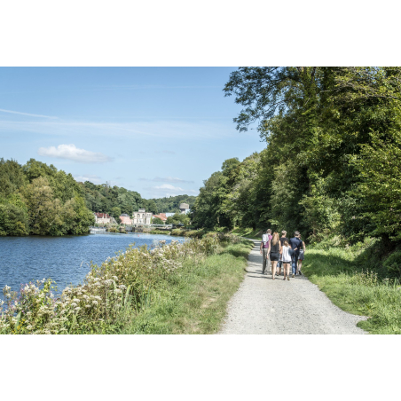 ©Xavier DUBOIS-LBST - Balade sur le chemin de halage le long du Blavet (Morbihan)