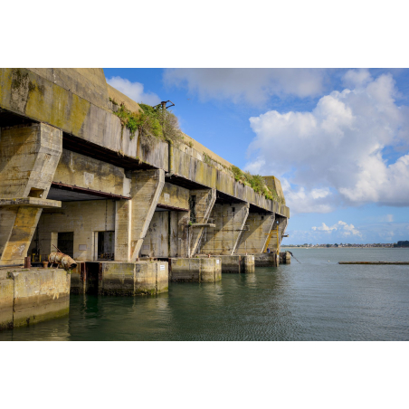 ©Emmanuel Lemée-LBST - La Base des sous-marins, block K3 à Lorient (Morbihan)