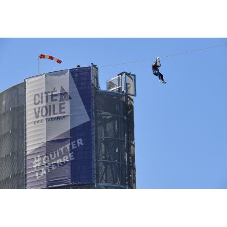 ©Yvan Zedda-Sellor - Descente en TyRoll à Lorient La Base (Morbihan)