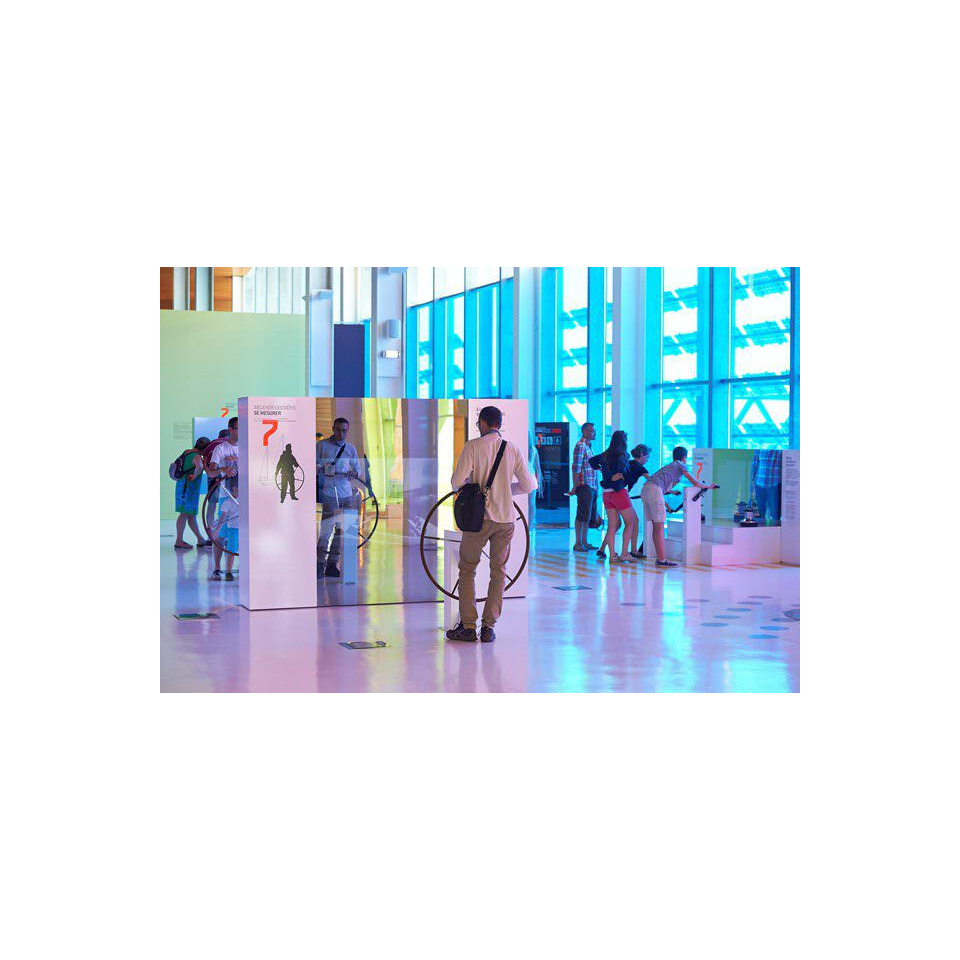 Visite interactive à la Cité de la Voile Eric Tabarly à Lorient La Base (Morbihan) - ©Sellor