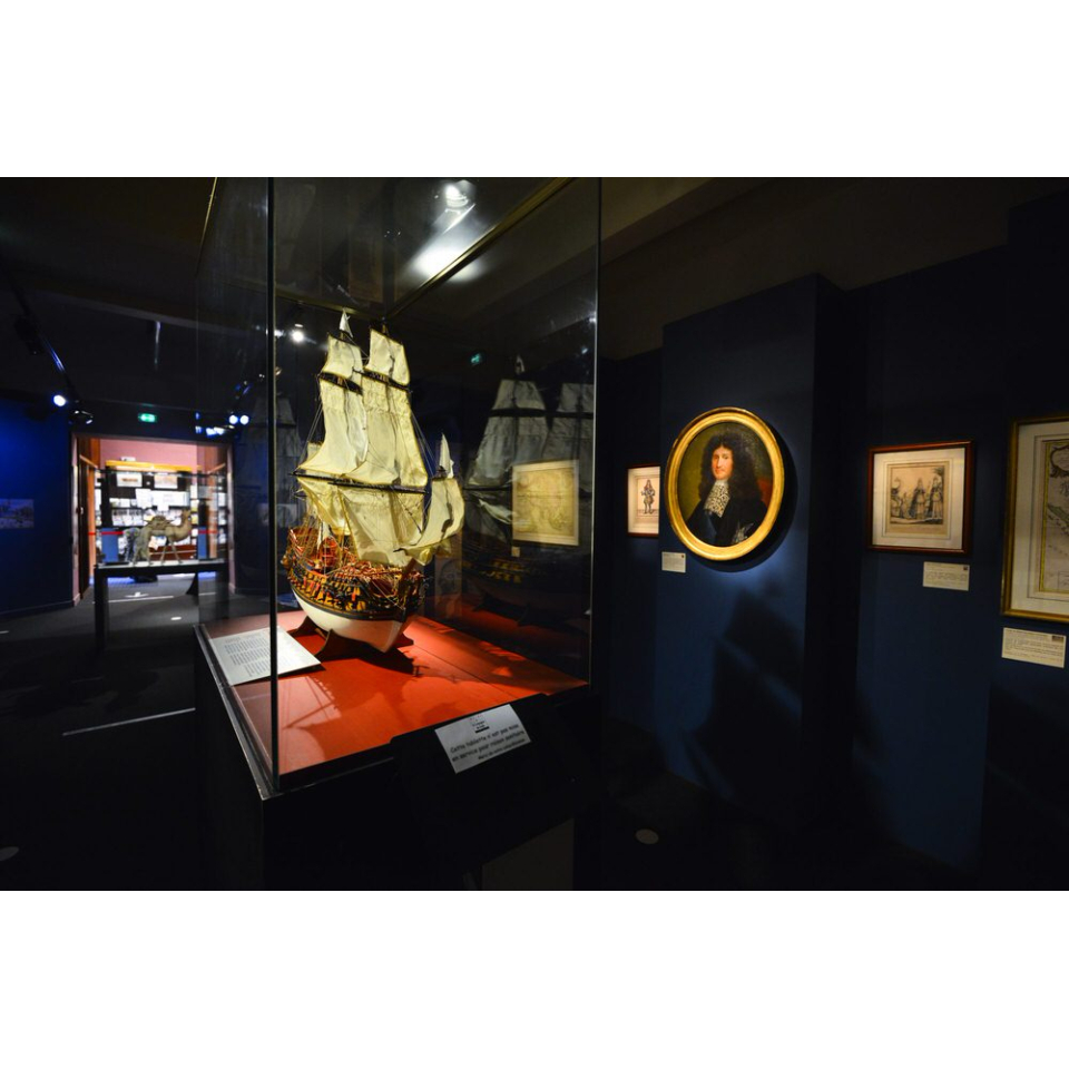 Le musée de la Compagnie des Indes à la citadelle de Port-Louis (Morbihan) - ©Emmanuel Lemée - LBST