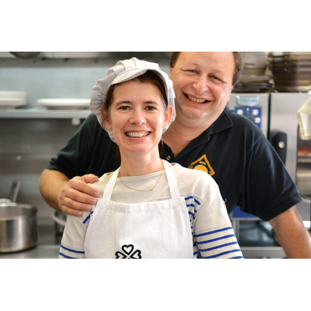 ©Le Jardin gourmand, Nathalie et Arnaud Beauvais, chefs de Lorient Bretagne Sud (Morbihan) ©Le Jardin gourmand, Nathalie et Arnaud Beauvais, chefs de Lorient Bretagne Sud (Morbihan)