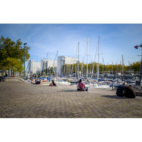 ©E. LEMEE-LBST - Le quai des Indes en centre-ville de Lorient (Morbihan)