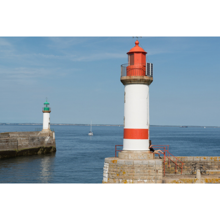 ©Xavier Duboix - LBST - Les phares de Port-Tudy à l'île de Groix (Morbihan)