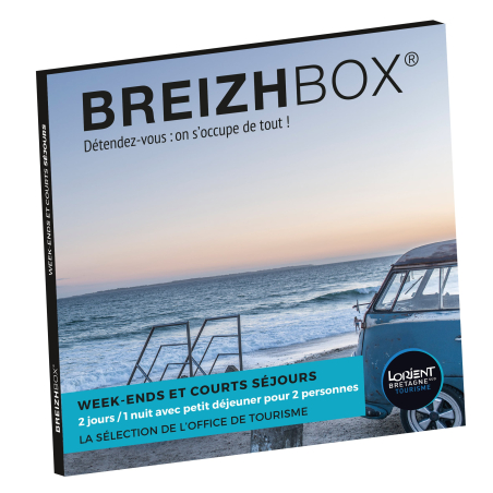 Le coffret-cadeau bleu, séjours en Bretagne Sud (Morbihan) - ©Breizhbox Le coffret-cadeau bleu, séjours en Bretagne Sud (Morbihan) - ©Breizhbox