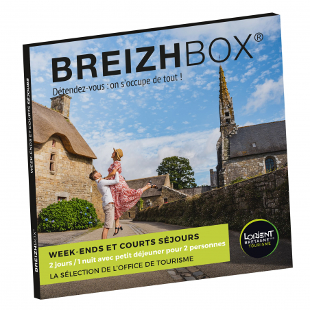 Le coffret-cadeau vert, séjours en Bretagne Sud (Morbihan) - ©Breizhbox