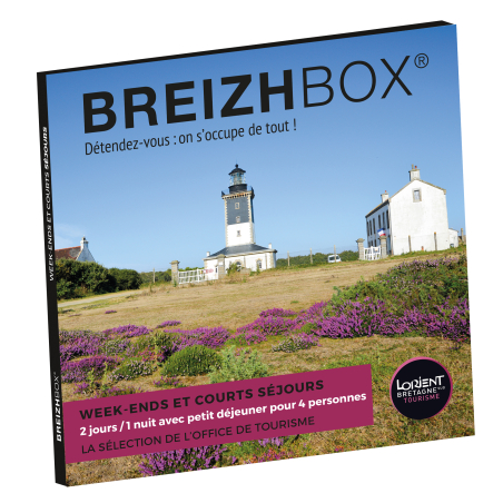 Le coffret-cadeau violet, séjours en Bretagne Sud (Morbihan) - ©Breizhbox Le coffret-cadeau violet, séjours en Bretagne Sud (Morbihan) - ©Breizhbox