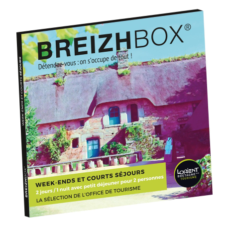 Le coffret-cadeau vert, séjours en Bretagne Sud (Morbihan) - ©Breizhbox