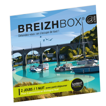Le coffret-cadeau vert, séjours en Bretagne Sud (Morbihan) - ©Breizhbox Le coffret-cadeau vert, séjours en Bretagne Sud (Morbihan) - ©Breizhbox