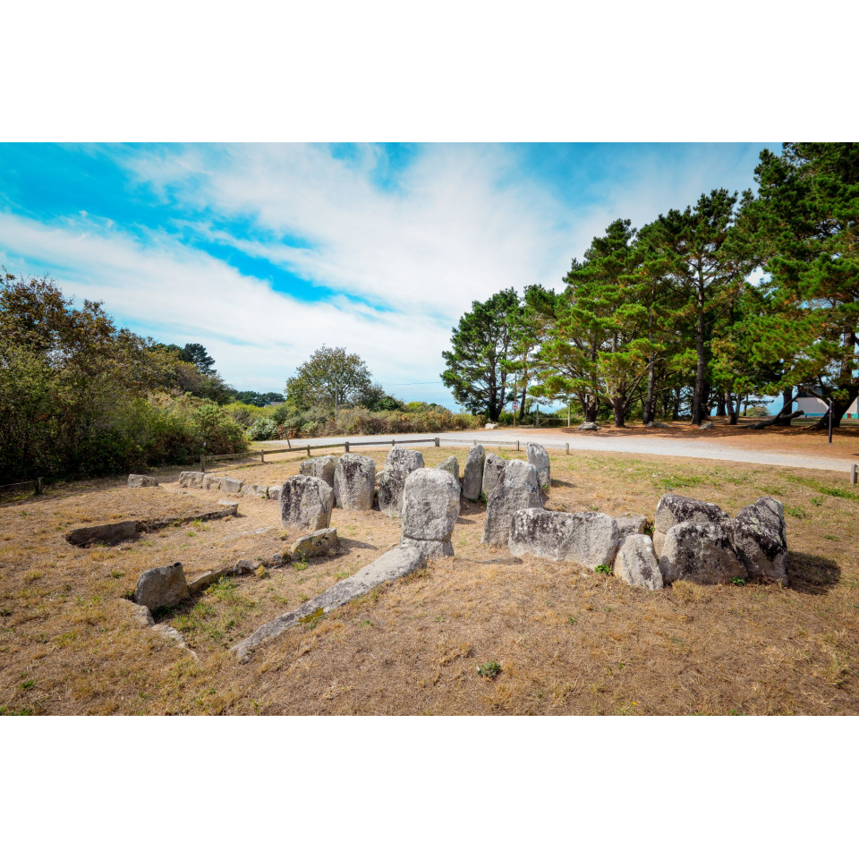 Mégalithes du Cruguellic à Ploemeur (Morbihan) - ©Emmanuel Lemée - LBST