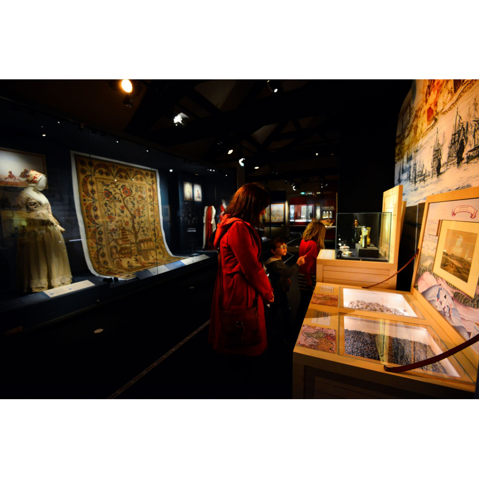 Epices et oeuvres exposées au musée de la Compagnie des Indes de Port-Louis (Morbihan) - ©Emmanuel Lemée - LBST
