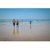 Séance de surf à la plage du Loc'h, à Guidel ville de Surf (Morbihan) - ©Emmanuel Lemée - LBST Séance de surf à la plage du Loc'h, à Guidel ville de Surf (Morbihan) - ©Emmanuel Lemée - LBST