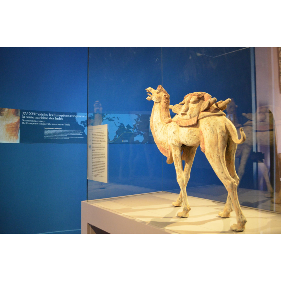 Statue, oeuvre d'art au musée de la Compagnie des Indes à la Citadelle de Port-Louis (Morbihan) - ©A. Marcos - LBST