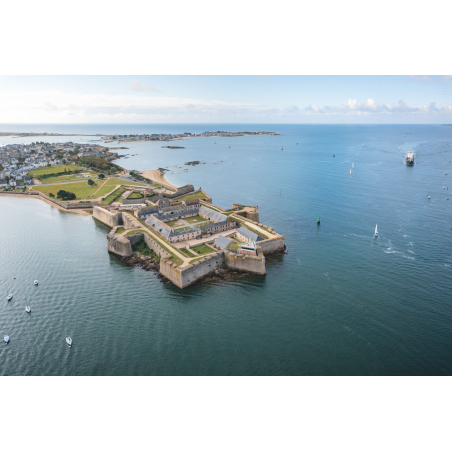 Vue aérienne de la Citadelle de Port-Louis (Morbihan) - ©Thibault Poriel - LBST Vue aérienne de la Citadelle de Port-Louis (Morbihan) - ©Thibault Poriel - LBST