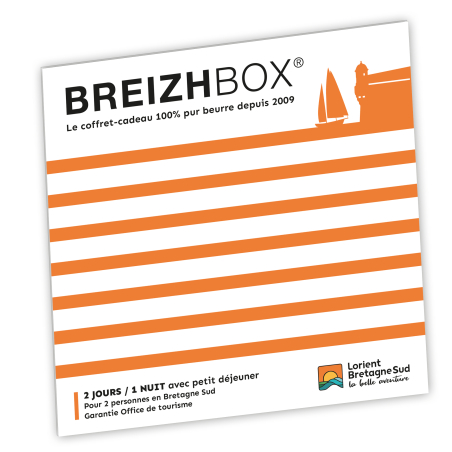 Breizhbox orange, coffrets-cadeau séjours pour 2 en Bretagne Sud (Morbihan) - ©Breizhbox