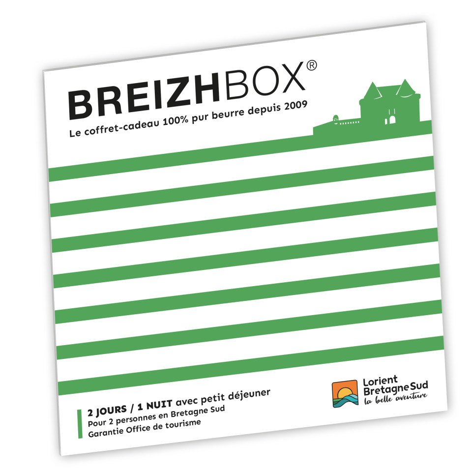 Breizhbox verte, coffrets-cadeau séjours pour 2 en Bretagne Sud (Morbihan) - ©Breizhbox