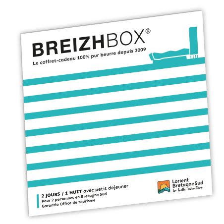 Breizhbox bleue, coffrets-cadeau séjours pour 2 en Bretagne Sud (Morbihan) - ©Breizhbox
