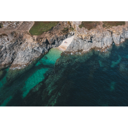 Crique sur l'île de Groix (Morbihan) - ©Thibault Poriel - LBST