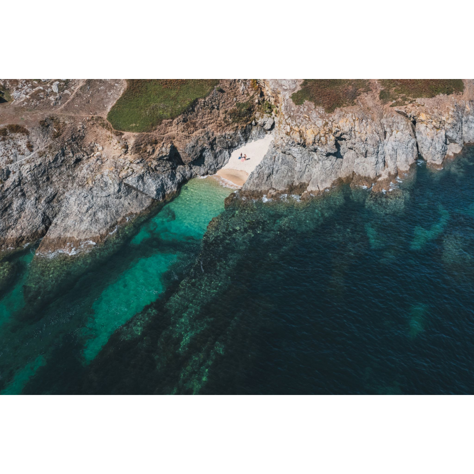 Crique sur l'île de Groix (Morbihan) - ©Thibault Poriel - LBST