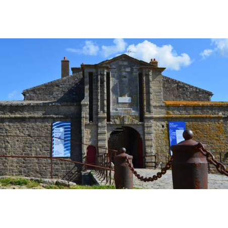 Entrée de la Citadelle de Port-Louis (Morbihan) - ©Anaïs Marcos-LBST