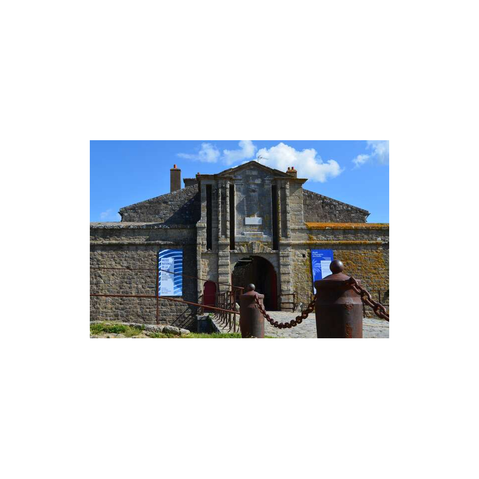 Entrée de la Citadelle de Port-Louis (Morbihan) - ©Anaïs Marcos-LBST