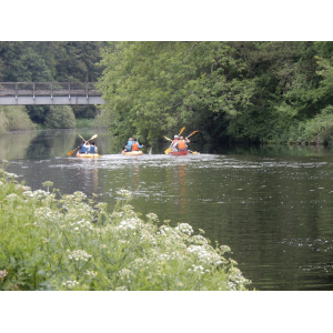 Kayak sur le Scorff ©Canoë Kayak Amicale Laïque Cléguer