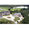 Vue du ciel du Domaine de Manehouarn à Plouay proche Lorient Bretagne Sud Morbihan ©Domaine de Manehouarn