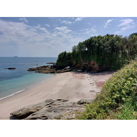 Plage des Sables Rouges à l'île de Groix (Morbihan) - ©LBST