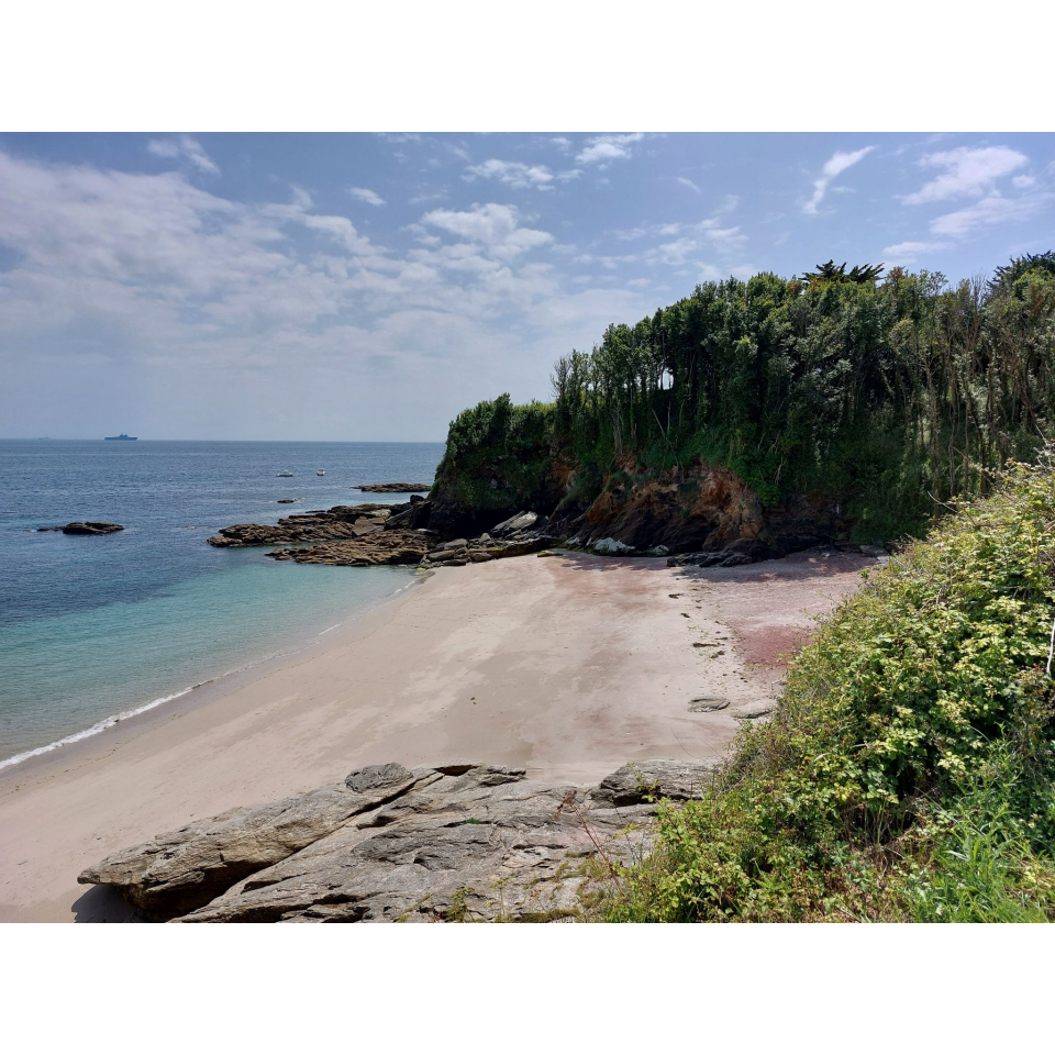 Plage des Sables Rouges à l'île de Groix (Morbihan) - ©LBST